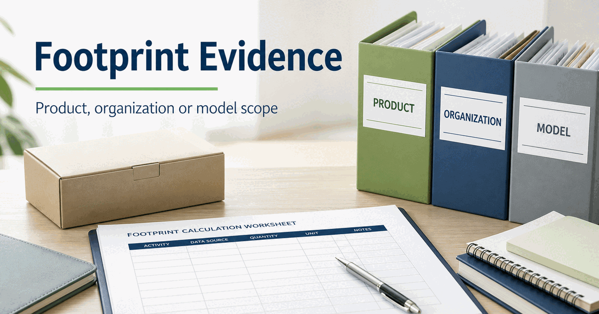 Carbon Trust labels for Amazon CPF: verify the evidence boundary first