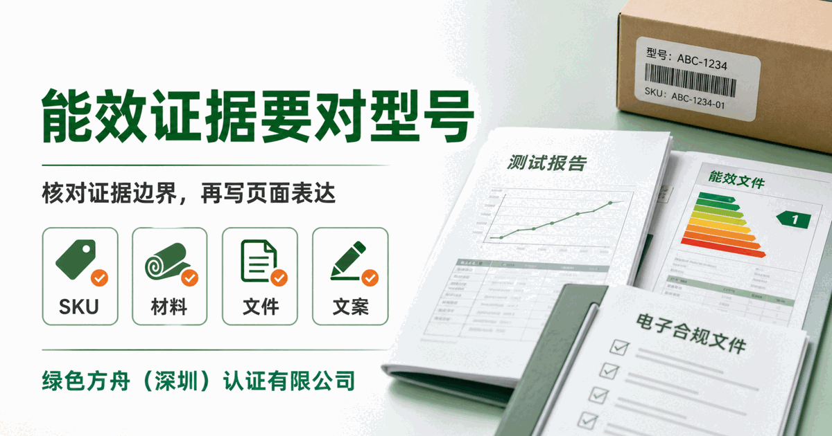 ENERGY STAR 能不能帮产品准备 CPF？先别看证书名，先对型号