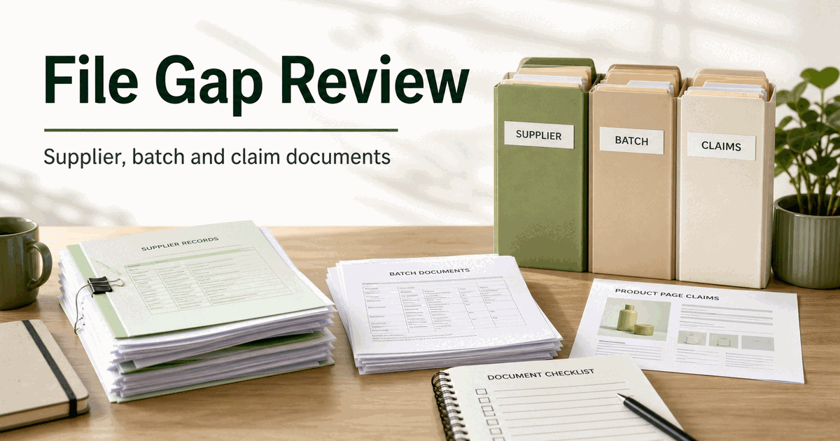 Fair Trade USA File Gap Review Before Using Product-Page Claims