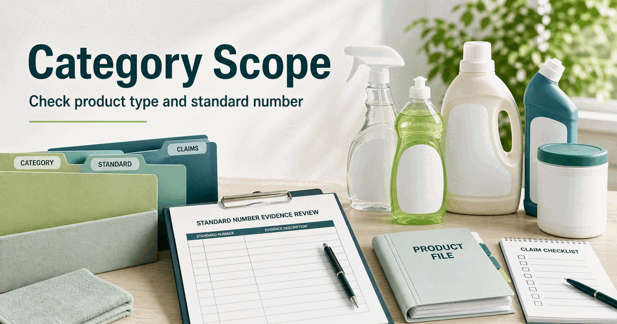 Green Seal Category Scope and CPF Evidence Review