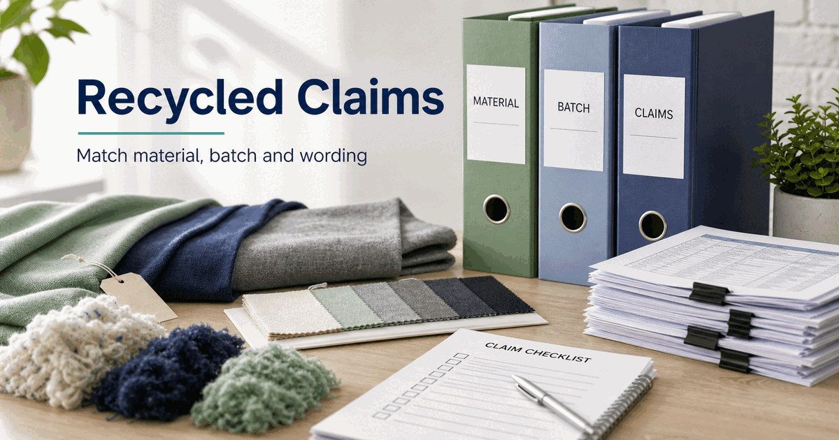 GRS and RCS Recycled Claim Evidence Boundary Review