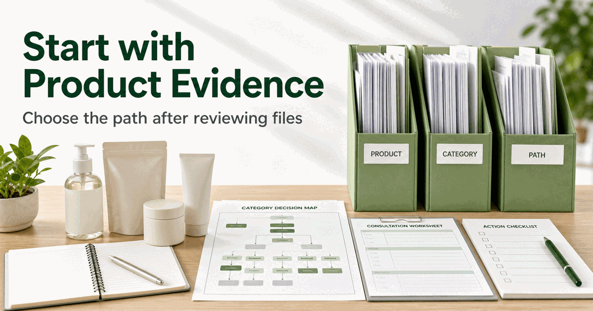 How to Choose an Amazon Green Label Path: Start with Product Evidence