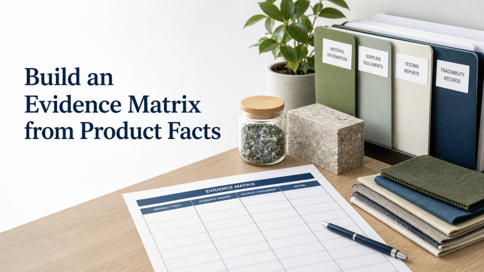 How to Match an Amazon CPF Route to Product Facts and Evidence