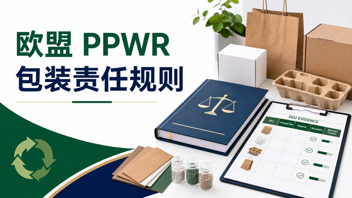 什么是欧盟 PPWR？它不是包装环保口号，而是一套包装责任规则