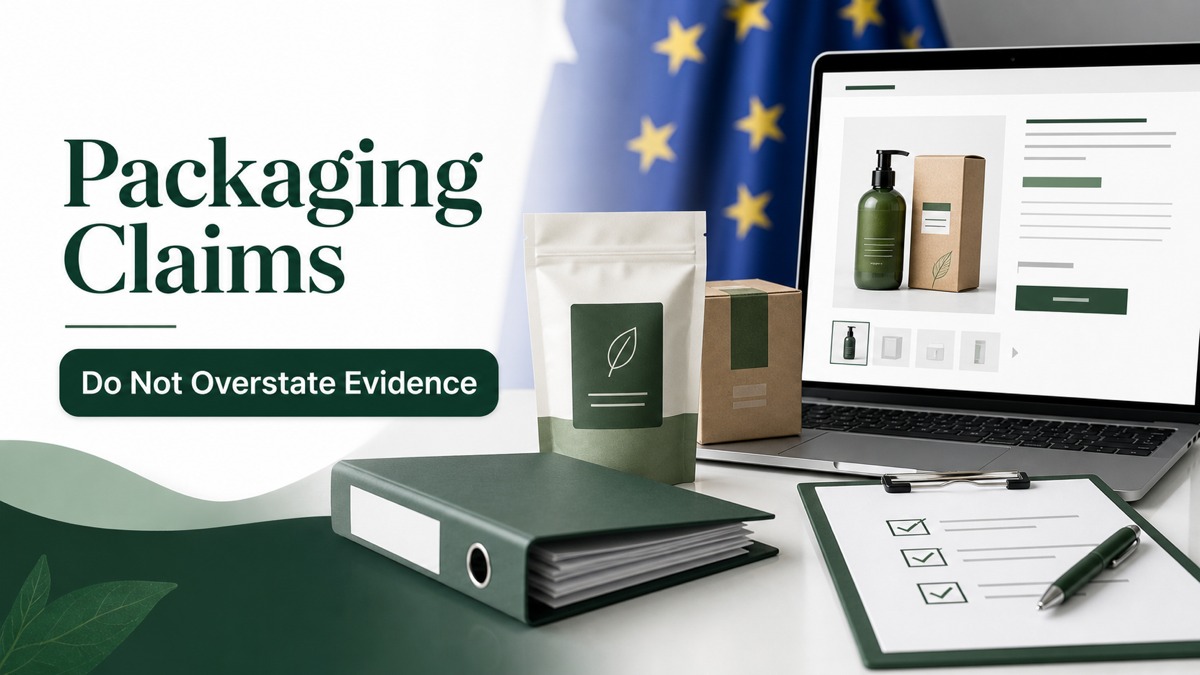 How to Write PPWR Packaging Labels and Listing Claims Without Overstating the Evidence