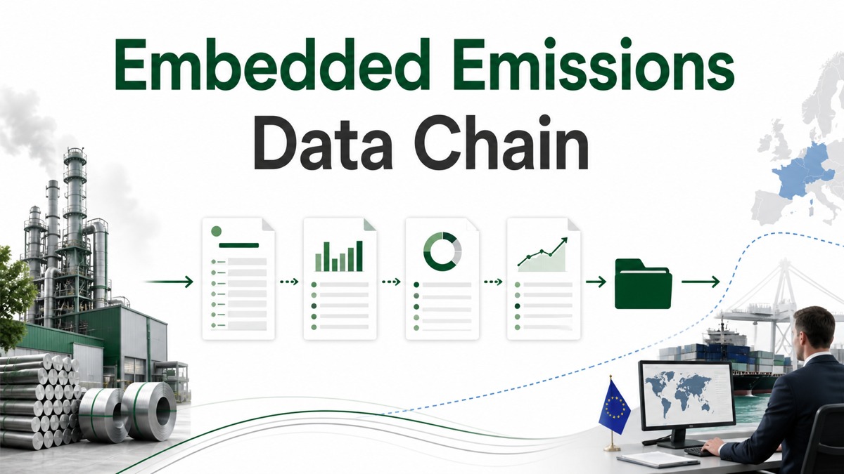 How to Request CBAM Embedded Emissions Data from Suppliers: A Spreadsheet Is Not a Data Chain