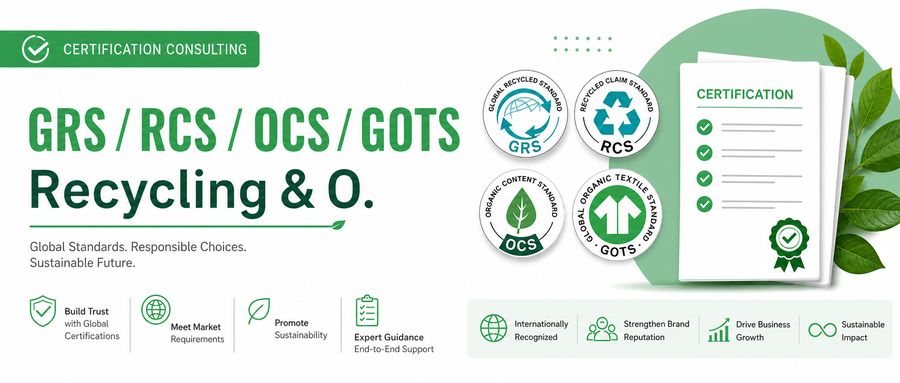 GRS/RCS/OCS/GOTS Recycling & Organic Certification Complete Guide: One Table to Understand Four Major Textile Certifications