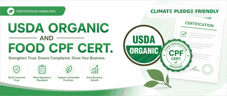 USDA Organic and Food CPF Certification Complete Guide (2026 Edition) – The Green Passport for Agricultural Exports