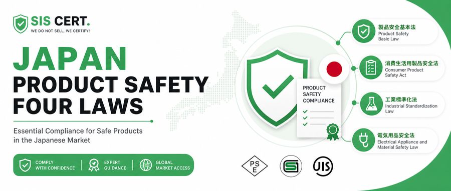 Japan Product Safety Four Laws — New Regulations