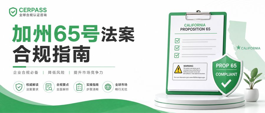 加州65号法案合规指南