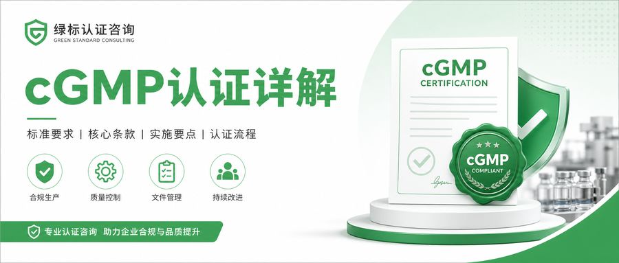 cGMP认证详解