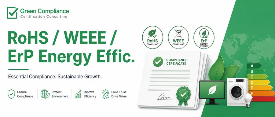 RoHS / WEEE / ErP Energy Efficiency — Three Basic EU Compliance Requirements for Electronics Export