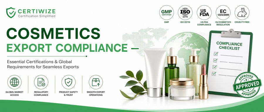 Cosmetics Export Compliance — FDA + EC + Japan