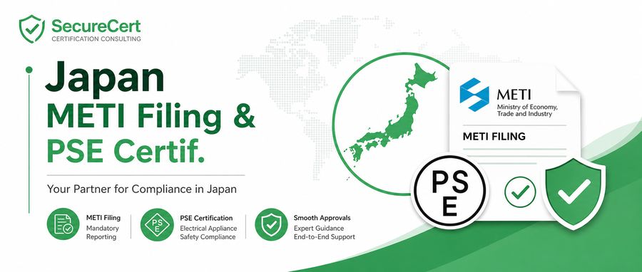 Japan METI Filing & PSE Certification Practical Guide — Essential Reading for Appliance Export to Japan